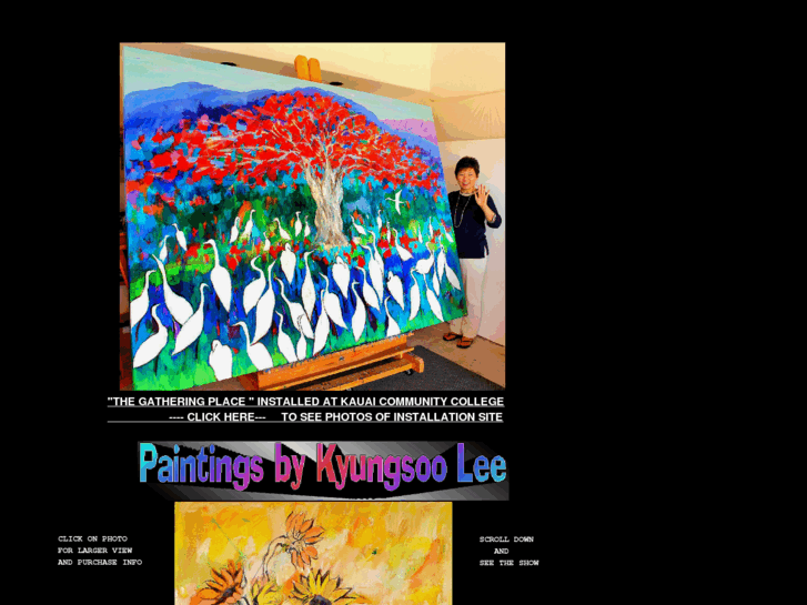 www.kyungsooleepaintings.com