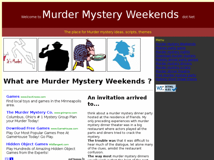 www.murder-mystery-weekends.net