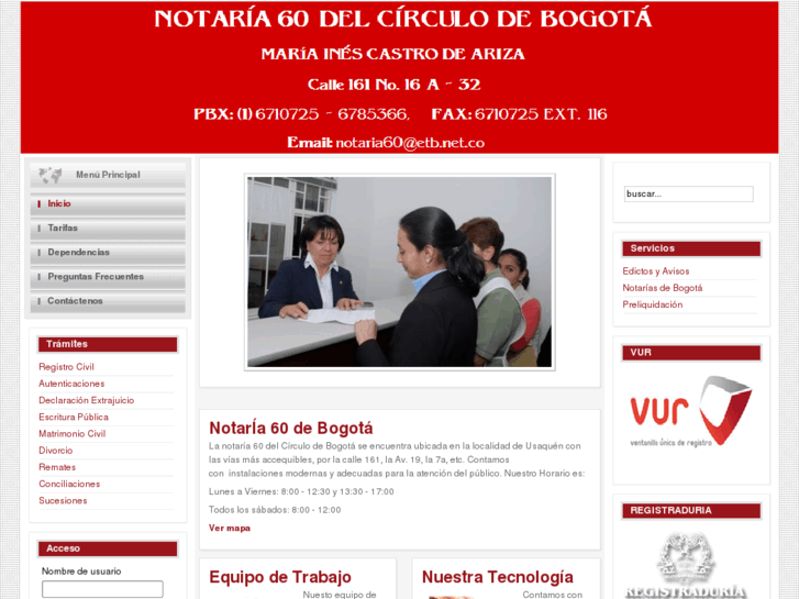 www.notaria60debogota.com