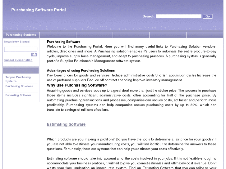 www.purchasing-software-portal.com