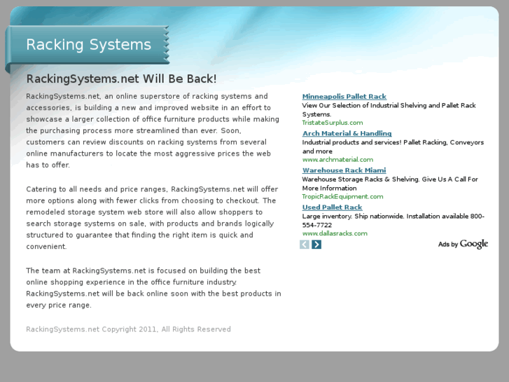 www.rackingsystems.net