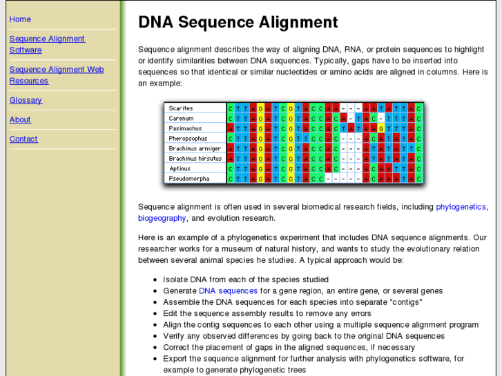 www.sequence-alignment.com