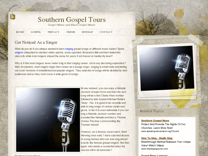 www.southerngospeltours.com