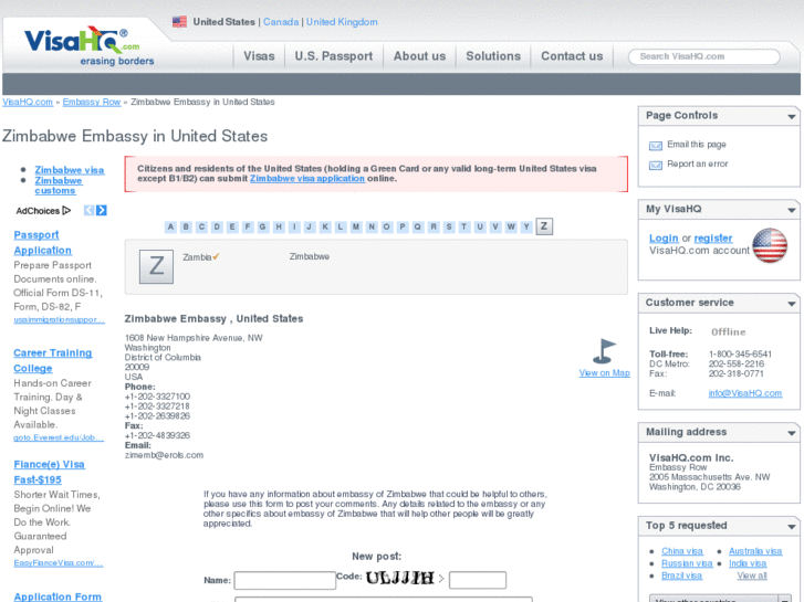 www.zimbabweconsulate.com
