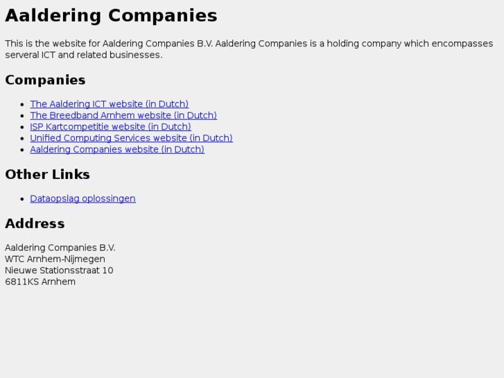 www.aalderingcompanies.com