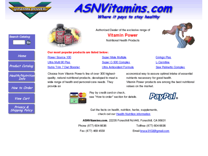 www.asnvitamins.com