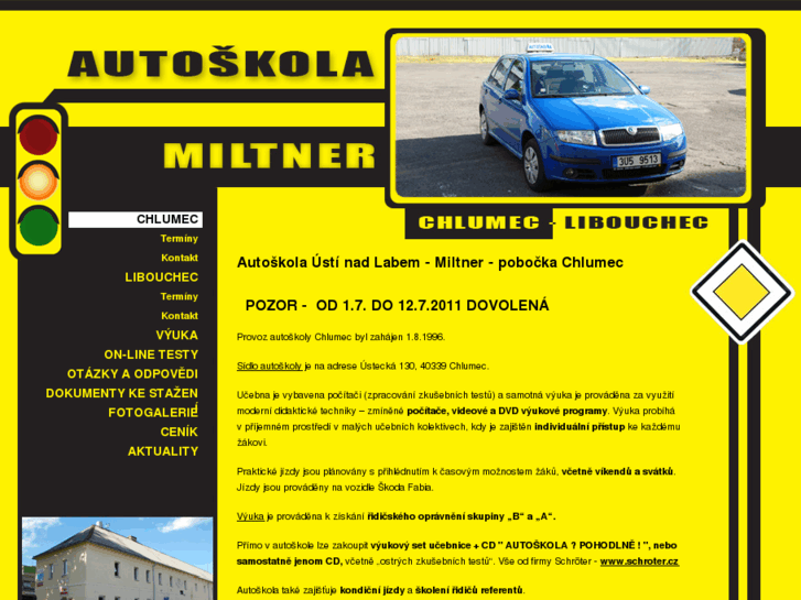 www.autoskola-miltner.cz