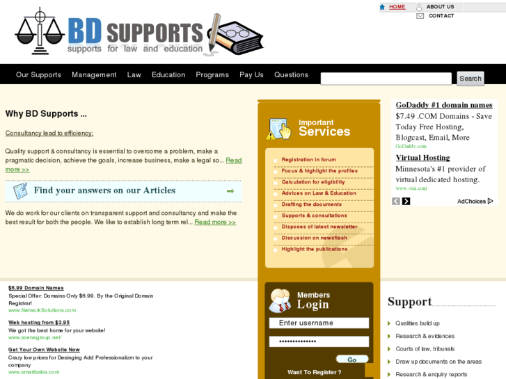 www.bdsupports.com