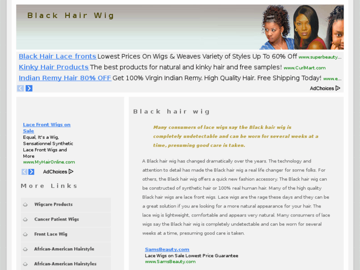 www.blackhairwig.com