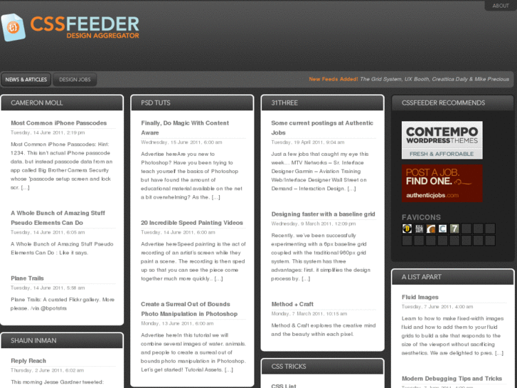 www.cssfeeder.com