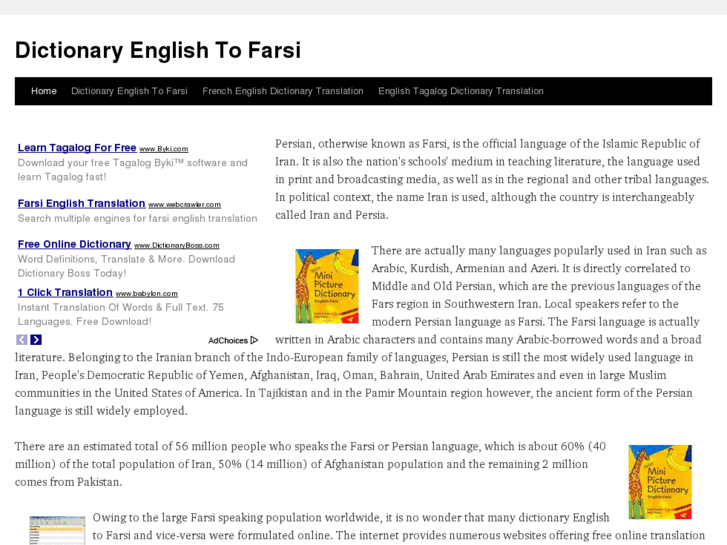 www.dictionaryenglishtofarsi.com