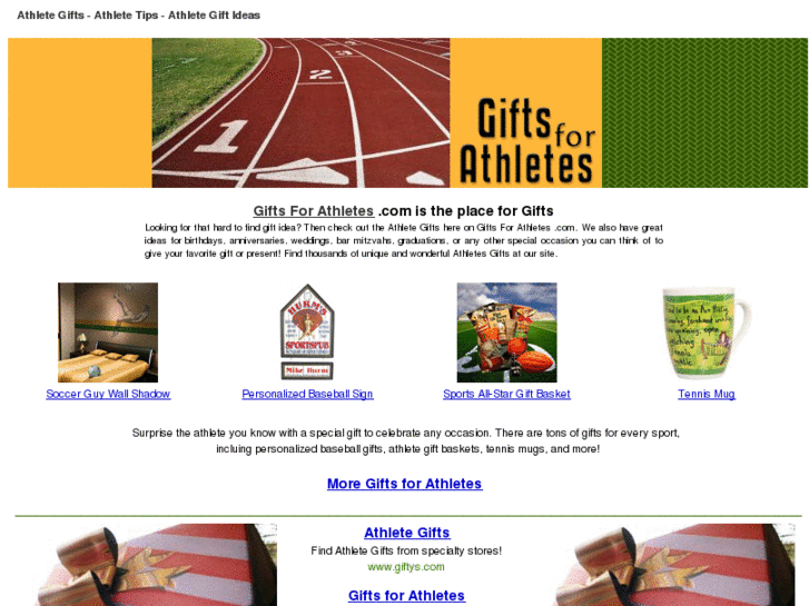 www.giftsforathletes.com