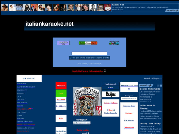 www.italiankaraoke.net