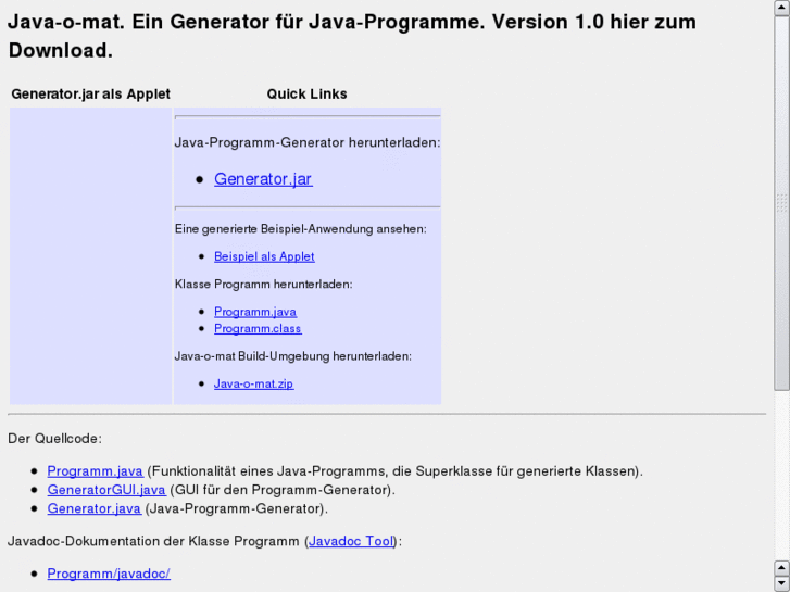 www.java-o-mat.de