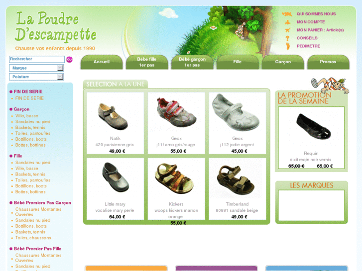 www.leschaussuresenfants.com