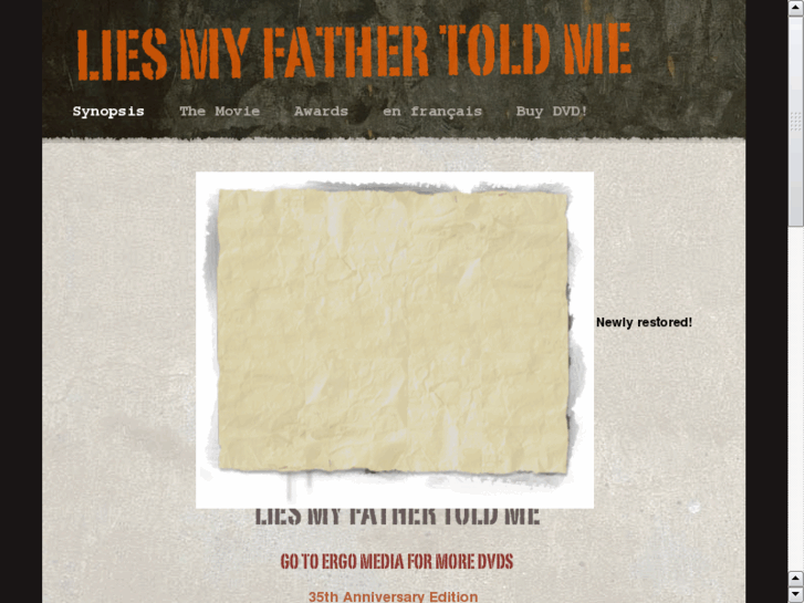 www.liesmyfathertoldmedvd.com