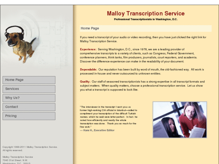 www.malloytranscription.com