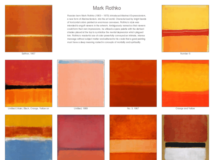 www.markrothkoartprints.com