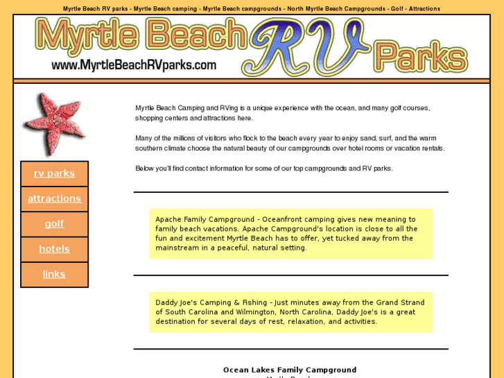 www.myrtlebeachrvparks.com