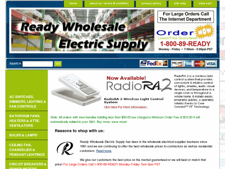 www.readywholesaleelectric.com