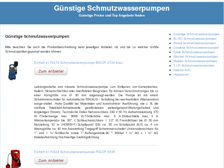 www.schmutzwasserpumpen.eu