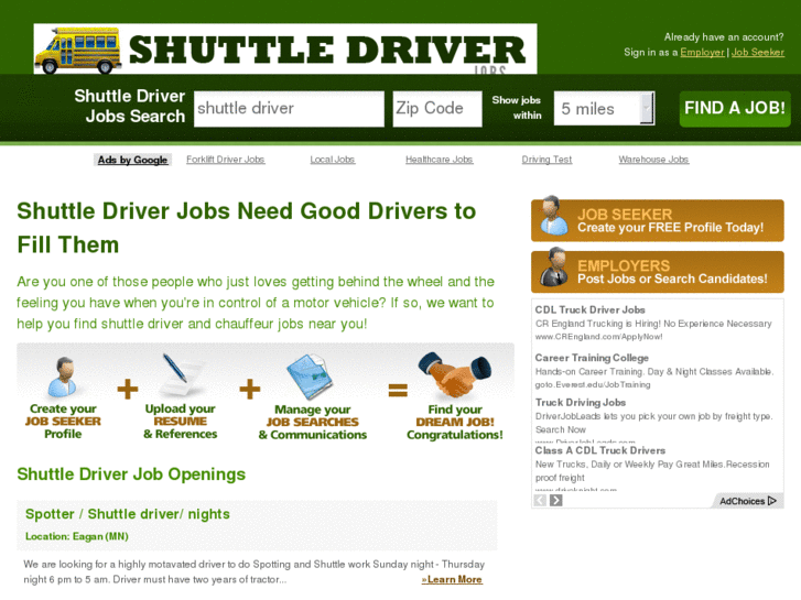 www.shuttledriverjobs.com