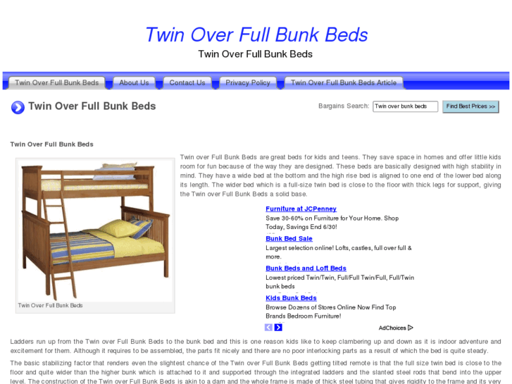 www.twinoverfullbunkbeds.org