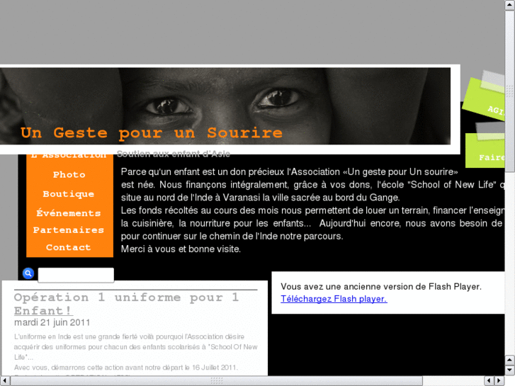 www.ungestepourunsourire.org