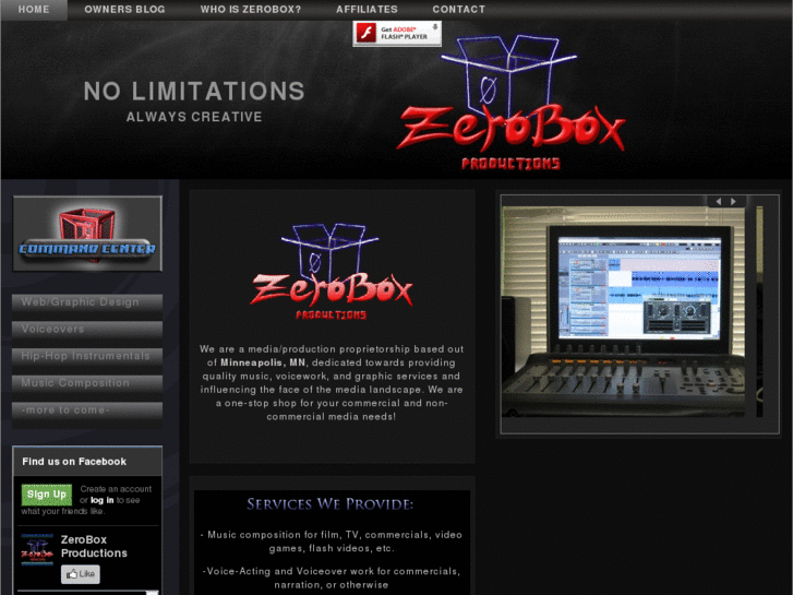 www.zeroboxproductions.com