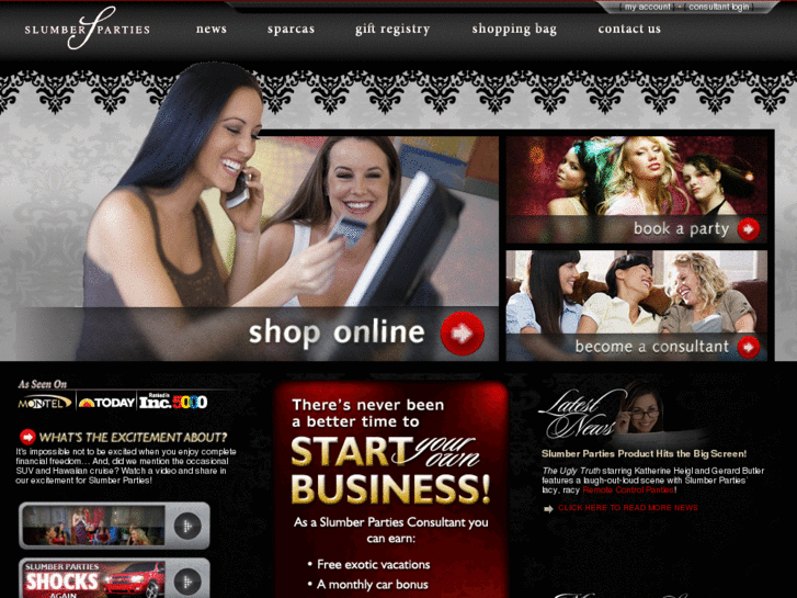 www.aslumberparty.com