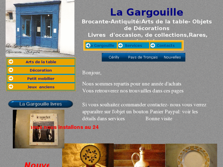 www.brocantelagargouillecerilly.com