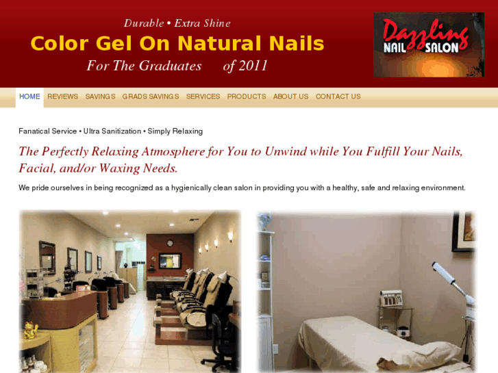 www.dazzlingnailsalon.com