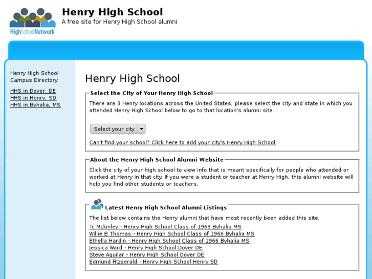 www.henryhighschool.org