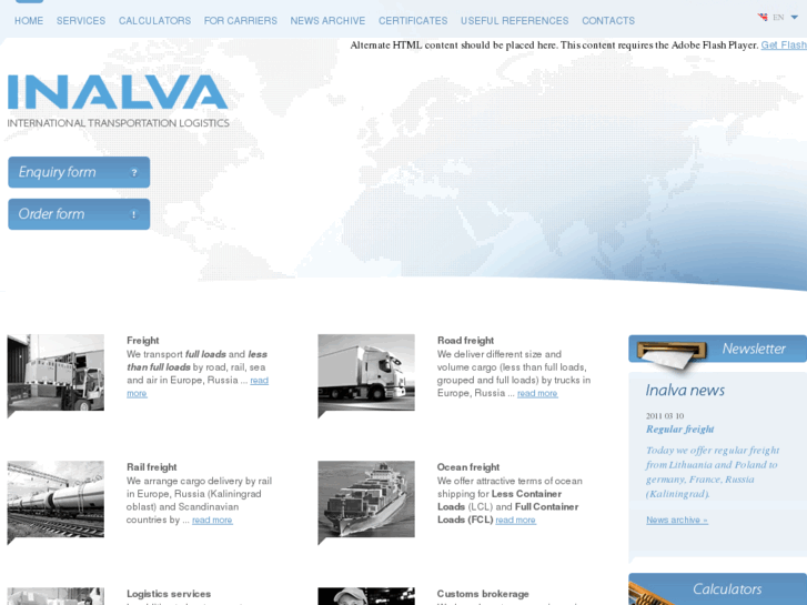 www.inalva-logistics.com