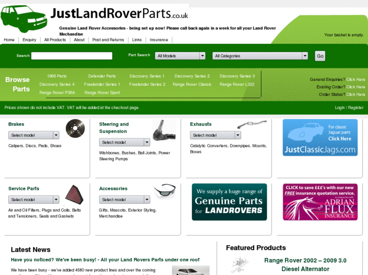 www.justlandroverparts.com