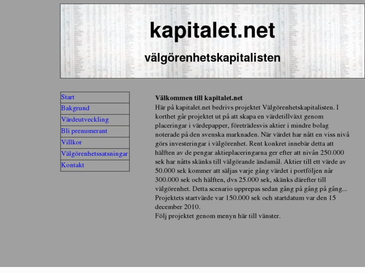 www.kapitalet.net