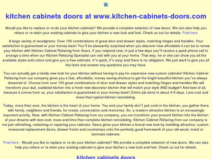 www.kitchen-cabinets-doors.com