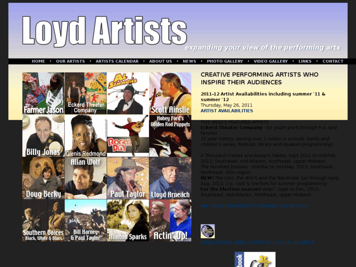 www.loydartists.com