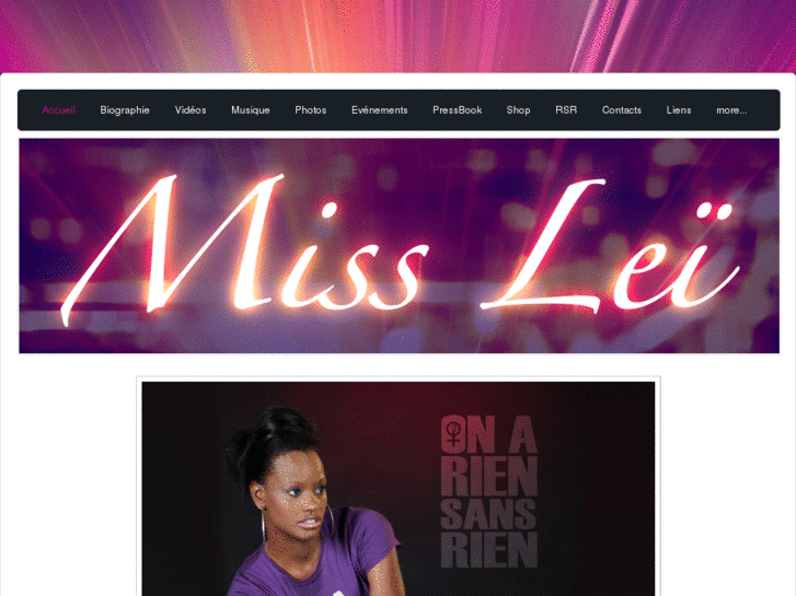 www.missleirappeuse.com