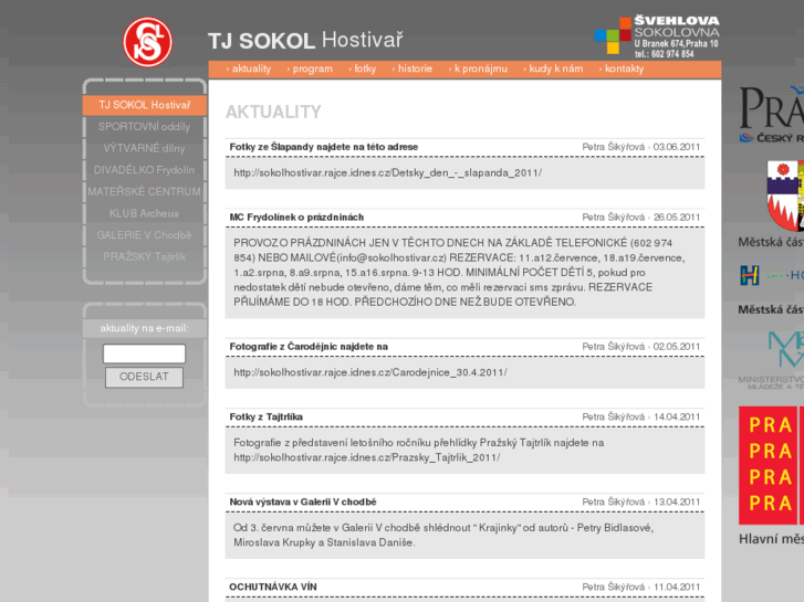 www.sokolhostivar.cz