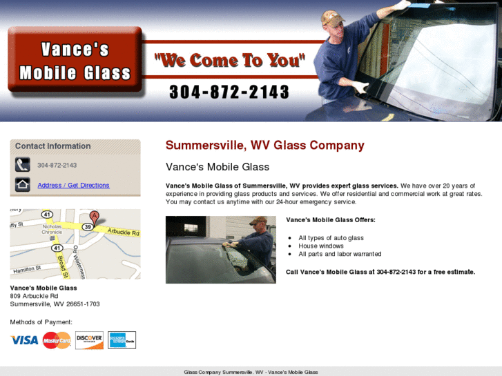 www.vancesmobileglass.com