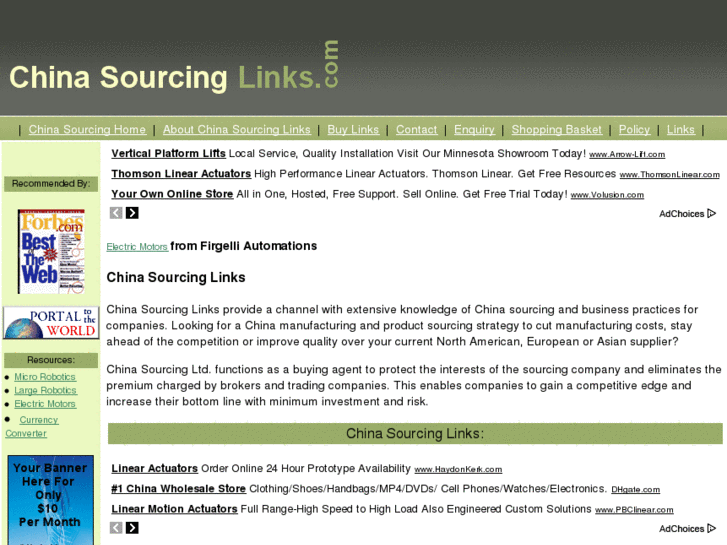 www.chinasourcinglinks.com