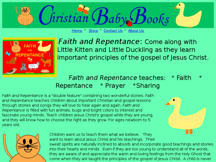 www.christianbabybooks.com