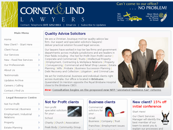 www.corneyandlind.com.au