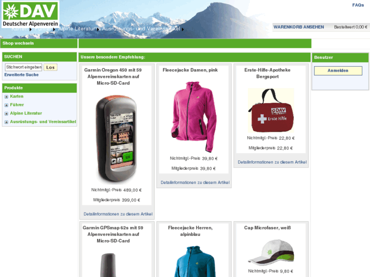 www.dav-shop.de