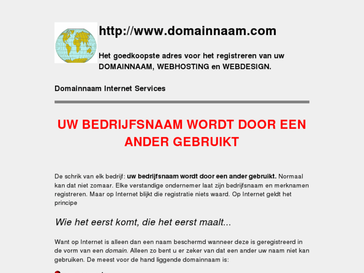 www.domainnaam.com