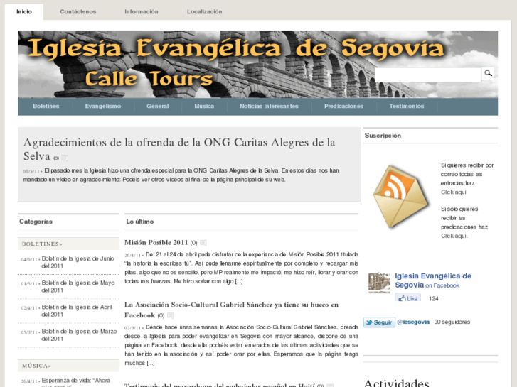 www.iglesiaevangelicasegovia.com