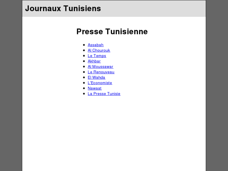 www.journauxtunisiens.fr