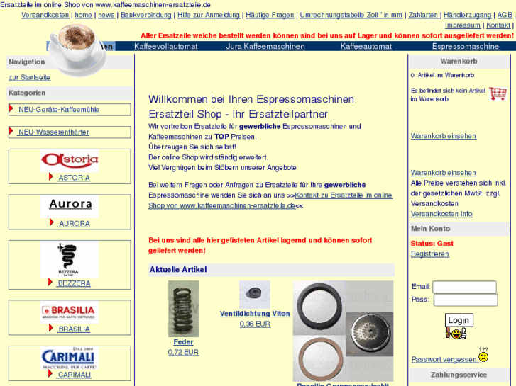 www.kaffeemaschinen-ersatzteile.de