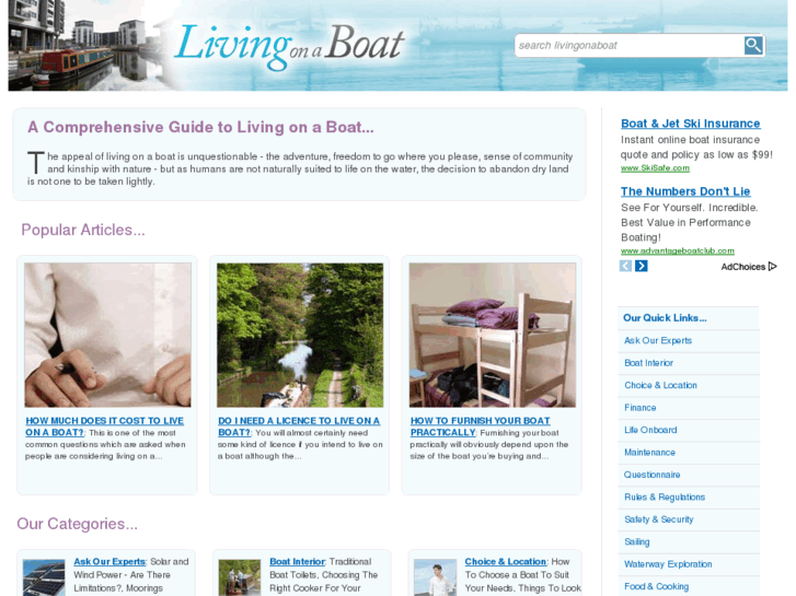 www.livingonaboat.co.uk